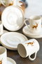Hermia Geyik 12 Juego de tazas de café Multicolor